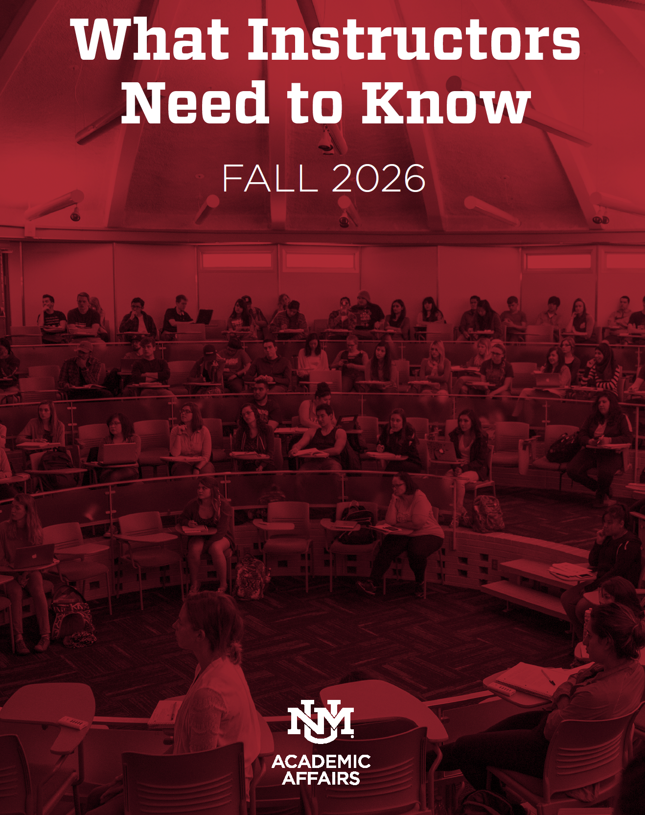 What Instructors - Fall 2026 image